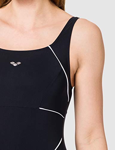Arena Jewel – Bañador de una pieza para mujer, Mujer, color: negro (black / white), 42 EU
