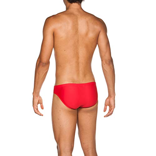 Arena M 5.5cm Brief Bañador Slip Ajustado Hombre Dynamo, Red, 85