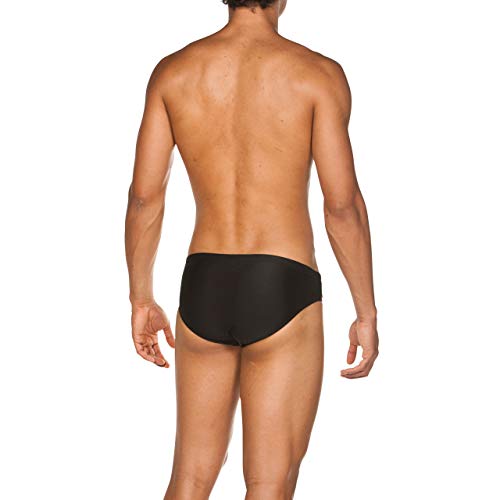 Arena M Brief Bañador Slip Hombre Serome EVO, Black-White, 90