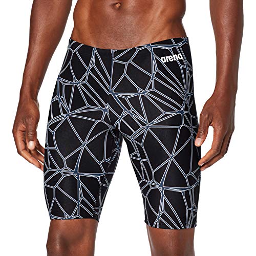 ARENA M Carbonics Pro Jammer Swim Briefs, Black/Black, 90 Mens, 30