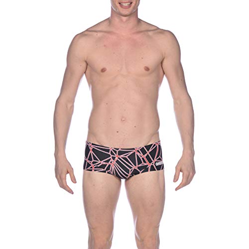 ARENA M Carbonics Pro Low Waist Short Bañador Corto De Tiro Bajo Hombre Carbonics Pro, Hombre, Black-Red, 90