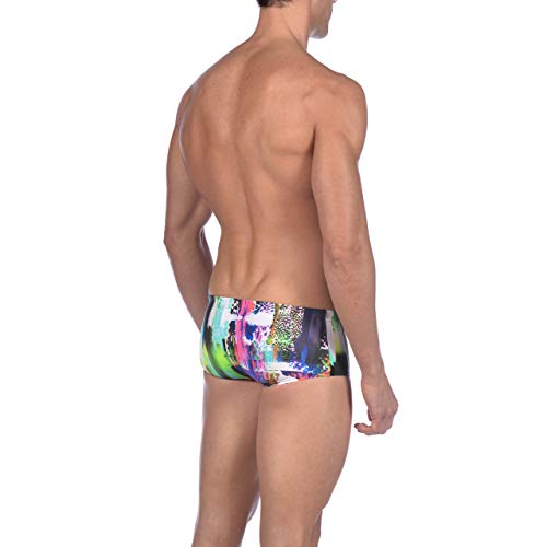 Arena M Low Waist Short Bañador Corto De Tiro Bajo Hombre Vivid, Pink-Multi, 75