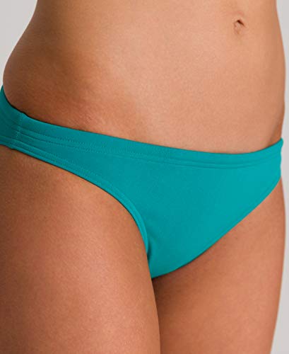 ARENA Real Brief Braguitas De Bikini Mujer Rulebreaker Real, Mujer, Persian Green-Yellow Star, XS