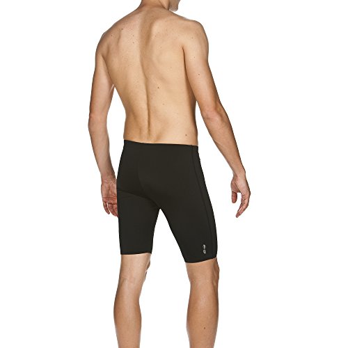 Arena Solid, Bañador para Hombre, Negro/Blanco, 40 (Talla del Fabricante: 8)