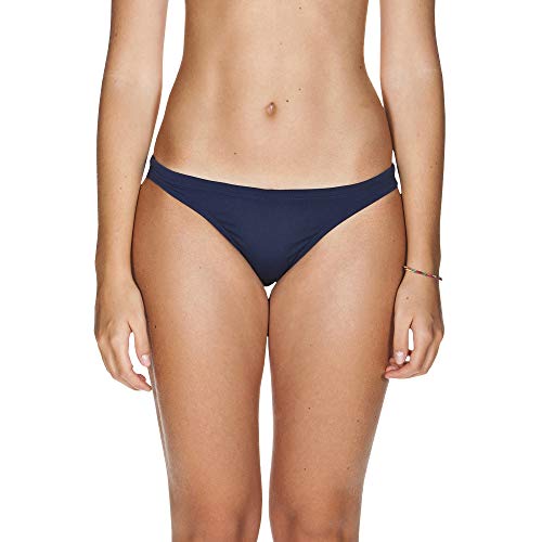 Arena Solid Parte Inferior Bikini, Mujer, Azul (Navy/White), 38