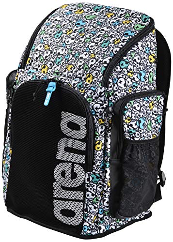 ARENA Team 45 Backpack Allover Mochila de Natación, Unisex Adulto, Skulls, Talla Única