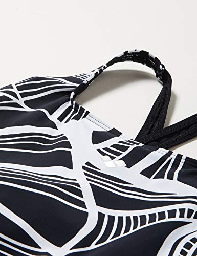 ARENA W Cradle Back One Piece Bañador Bodylift Mujer Hina Copa B, Black-Black, 44