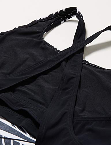 ARENA W Cradle Back One Piece Bañador Bodylift Mujer Hina Copa B, Black-Black, 44