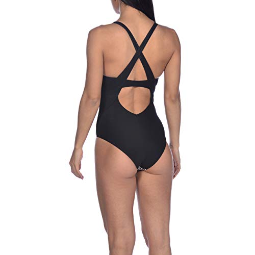 Arena W Cradle Back One Piece Bañador Bodylift Mujer Viola Copa B, Black, 42
