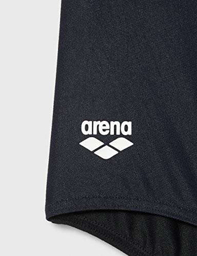 ARENA W Optical Waves Swim Pro Back One Piece Bañador Deportivo Mujer Optical Waves, Mujer, Black-Fluo Red, 42