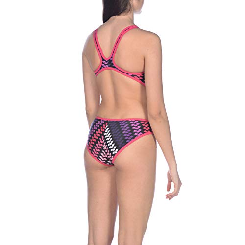 Arena W Piece Bañador Deportivo Mujer One Logo Stripe, Multi-Freak, 40