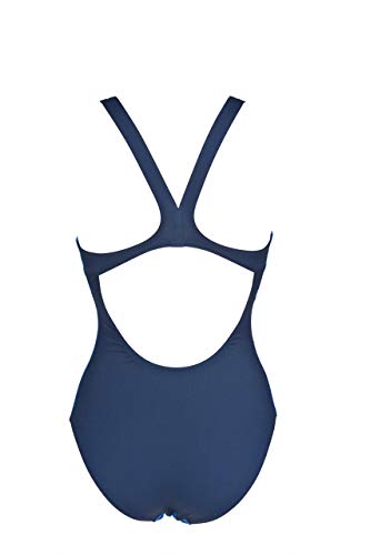 Arena W Swim Pro One Piece L Bañador Deportivo Mujer Zephiro, Navy-pix Blue, 38
