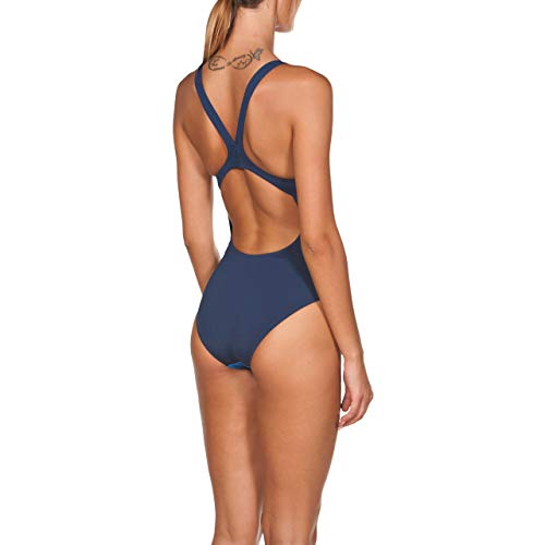 Arena W Swim Pro One Piece L Bañador Deportivo Mujer Zephiro, Navy-pix Blue, 38