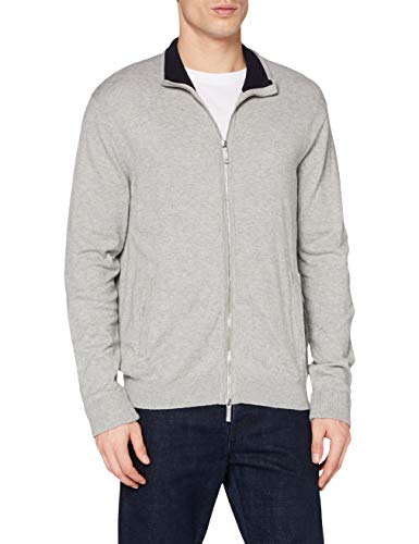 Armani Exchange 8nze73 Chaqueta Punto, Gris (Bc06 Alloy Heather 3901), XX-Large para Hombre