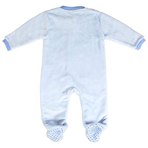 Artesania Cerda Pijama Dormilón Coral Mickey Conjuntos, Azul (Azul C37), 18m para Bebés