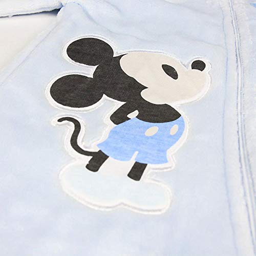 Artesania Cerda Pijama Dormilón Coral Mickey Conjuntos, Azul (Azul C37), 18m para Bebés
