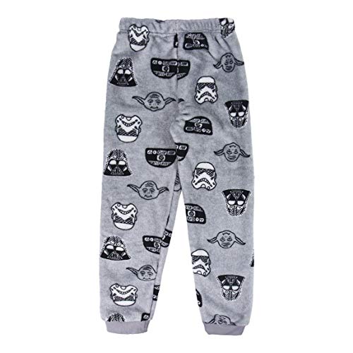 Artesania Cerda Pijama Largo Coral Star Wars Conjuntos, Gris (Gris C13), 10 Años para Niños