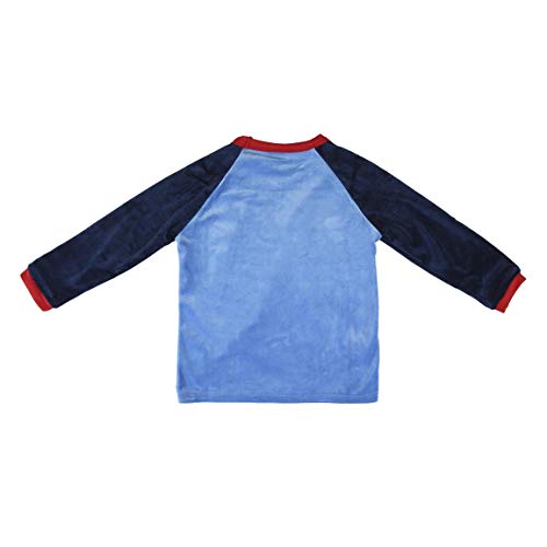 Artesania Cerda Pijama Largo Poly Mickey Conjuntos, Rojo (Rojo C06), 2 Años para Niños