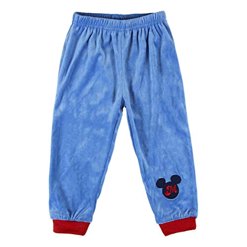 Artesania Cerda Pijama Largo Poly Mickey Conjuntos, Rojo (Rojo C06), 2 Años para Niños
