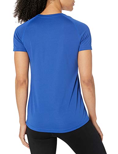 ASICS Camiseta de Manga Corta para Mujer Circuit 8, Mujer, Manga Corta, Ref!, Azul Cobalto, S