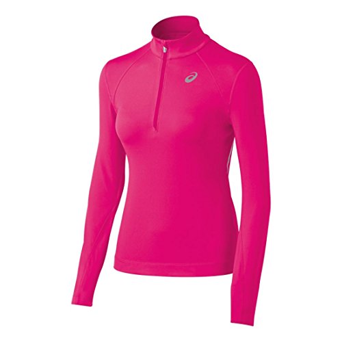 ASICS Camiseta térmica XP 1/2 con Cremallera para Mujer, Mujer, WR2186, Magenta, XL