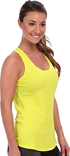 ASICS Emma - Camiseta con Espalda Cruzada para Mujer, Mujer, WR1645, Verde Lima, XS