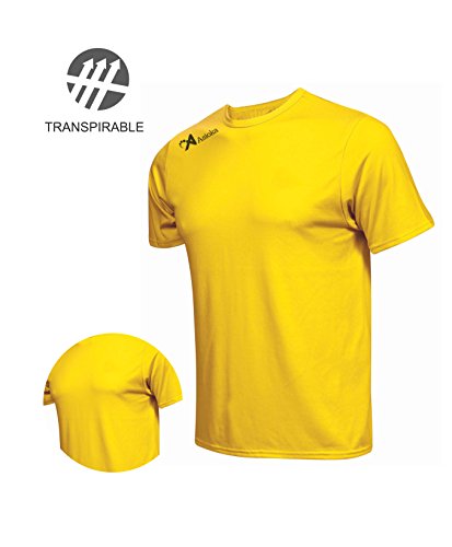 Asioka 130/16 Camiseta Deportiva, Unisex Adulto, Amarillo, S
