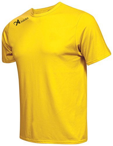 Asioka 130/16 Camiseta Deportiva, Unisex Adulto, Amarillo, S