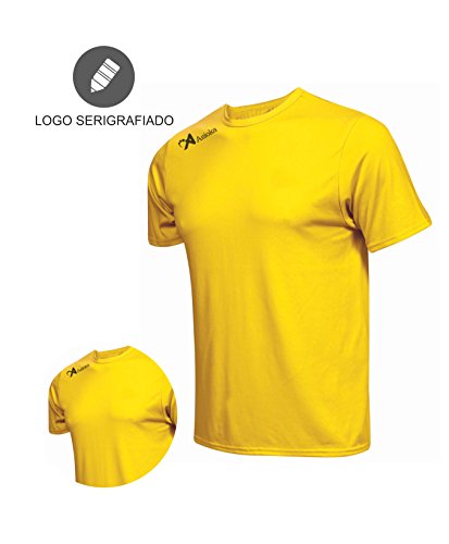 Asioka 130/16 Camiseta Deportiva, Unisex Adulto, Amarillo, XXL