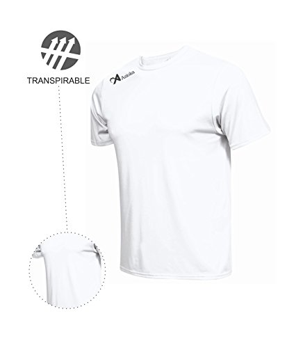 Asioka 130/16 Camiseta Deportiva, Unisex Adulto, Blanco, M