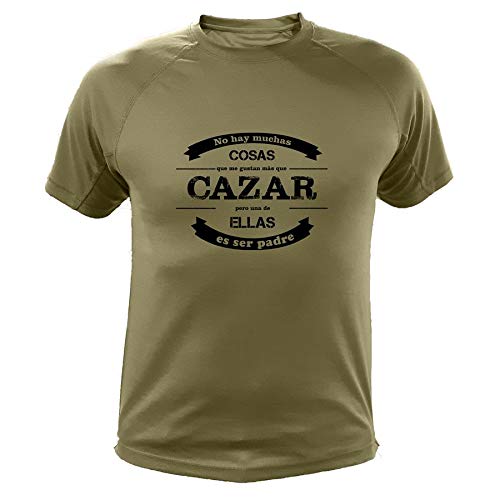 AtooDog Camiseta de Caza, Día del Padre - Regalos para Cazadores (30174, Verde, XL)