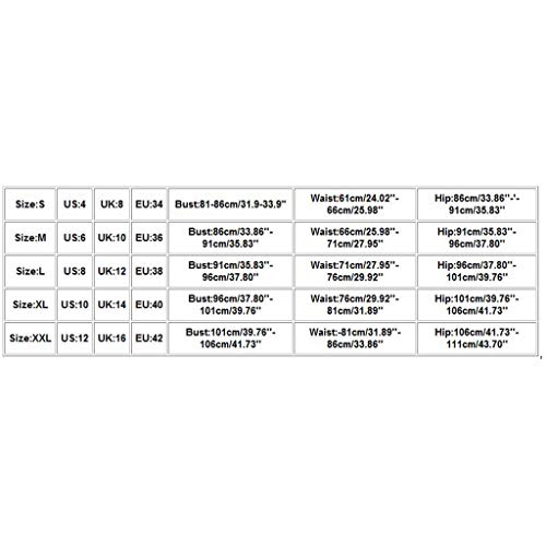 Auifor Atractiva de Las Mujeres Push-up Sólido Bikini Traje de baño Determinado del bañador del Traje de baño Ropa de Playa（Negro/X-Large）