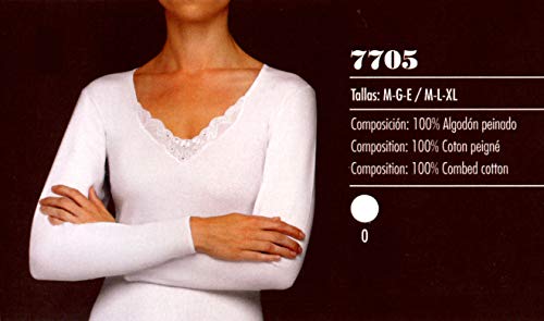 AVET 7705 - camiseta manga larga sin costuras (M)