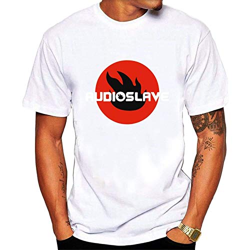 AYYUCY Camisetas y Tops Hombre Polos y Camisas Men's Audioslave Rock Band Logo T-Shirts