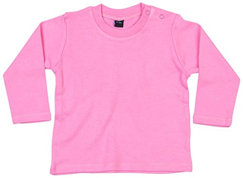 Babybugz - Camiseta - para bebé niño Rosa Rosa Chicle