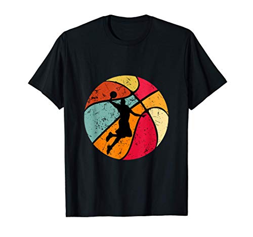 Baloncesto 70s 80s 90s Vintage Basketball Player Camiseta