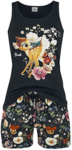 BAMBI Botanics Mujer Pijama Multicolor 3XL, 100% algodón,