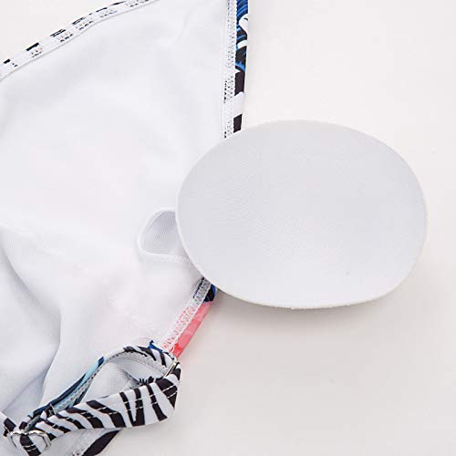 Bañador de Mujer Bikini Ropa de Baño de Una Pieza Sexy sin Respaldo 2XL CL011003-3