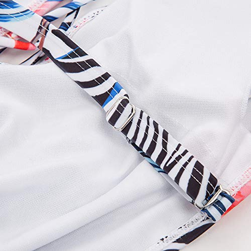 Bañador de Mujer Bikini Ropa de Baño de Una Pieza Sexy sin Respaldo 2XL CL011003-3