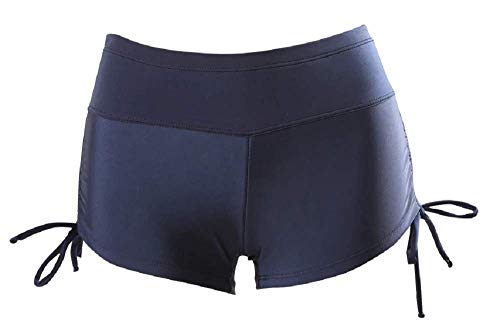 Bañador Mujer - Shorts - coulotte - niña - Tramo - mar - Piscina - Playa - Verano - Color Azul - Talla XXL Shorts