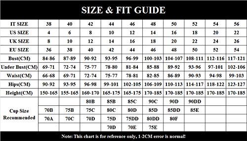 Bañador Pieza Mujer Competición Traje de Baño Copas con Relleno Bañador Tallas Grandes para Mujer,Negro Rojo,EU 40