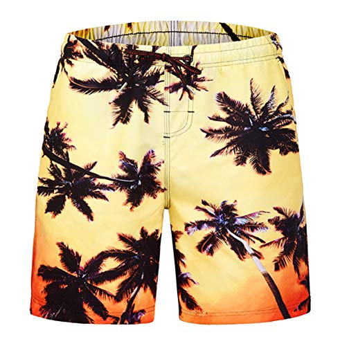 Bañadores Hombre 3D Estampados Bañador Natacion Cortos Largo Traje Trajes de Baño para Hombres Bañador Pantalon Piscina Surf Playa Caballero Deportivo Pantalonetas Short de Baño Tallas Grandes 2XL