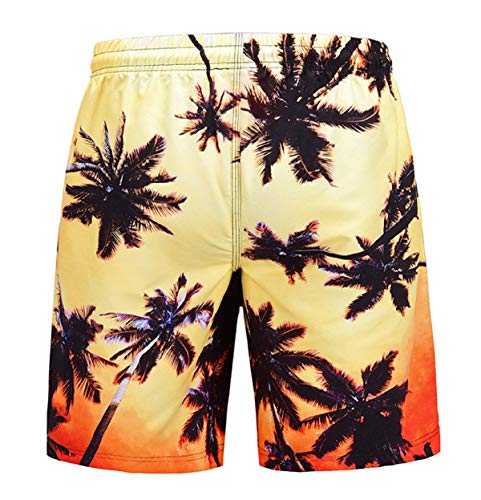 Bañadores Hombre 3D Estampados Bañador Natacion Cortos Largo Traje Trajes de Baño para Hombres Bañador Pantalon Piscina Surf Playa Caballero Deportivo Pantalonetas Short de Baño Tallas Grandes 2XL