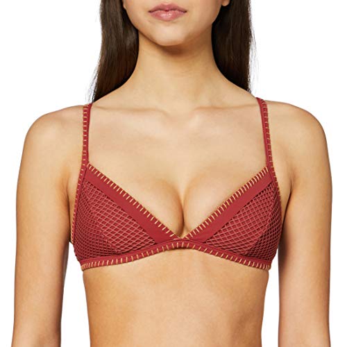 Banana Moon Taeko Santos Bikini, Rojo (Bois De Rose Jfh73), B (Talla del Fabricante: Medium) para Mujer