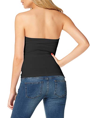 Banda de Sujetador sin Tirantes de Mujeres Elástico Tops Bandeau Largo Elástico Tubo Superior sin Tirantes Tank Top 3 Pack