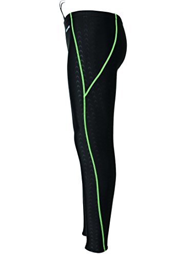 BanFei - Hombre Pantalones Largo de Buceo Impermeable para Deportes Acuáticos Bañador Traje de Baño Deportivo para Natación Surf Playa Negro - Talla XL/EU M