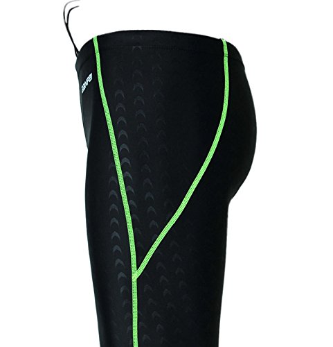 BanFei - Hombre Pantalones Largo de Buceo Impermeable para Deportes Acuáticos Bañador Traje de Baño Deportivo para Natación Surf Playa Negro - Talla XL/EU M