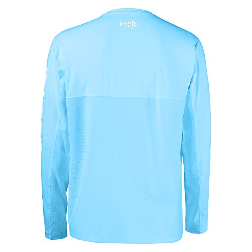 Bassdash Camisetas de Pesca para Hombre, protección Solar UV UPF 50+ Camiseta de Manga Larga