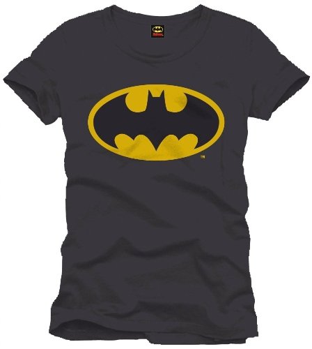 Batman Logo - Camiseta para Hombre, Color Negro, Talla M/M