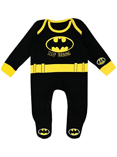 Batman Pijama Entero para Niños Bebés DC Comics - 9-12 Meses